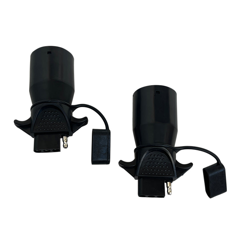 Adapter van 7-weg bladaansluiting naar 4-weg platte aansluiting