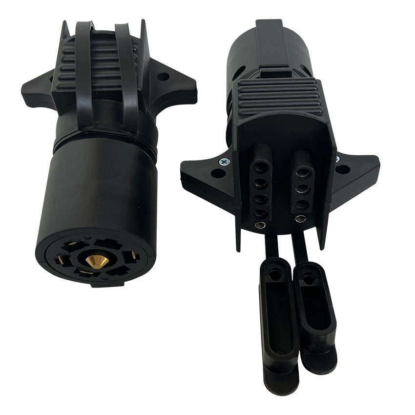 Adapter, 7-weg bladaansluiting naar 4/5-weg platte socket 12V