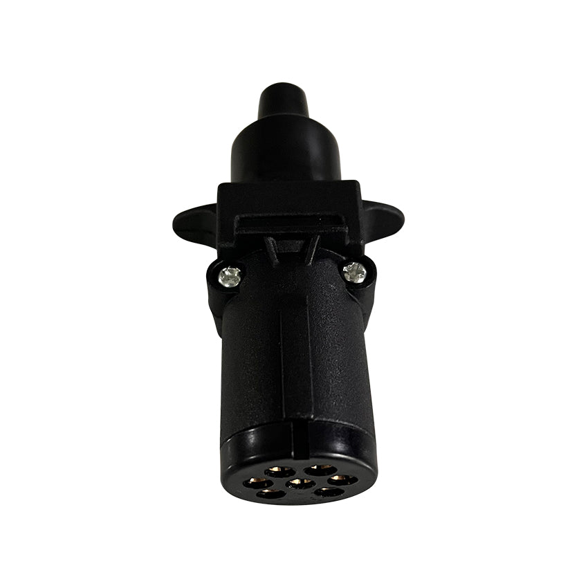 7P Ronde plastic stekker 12V