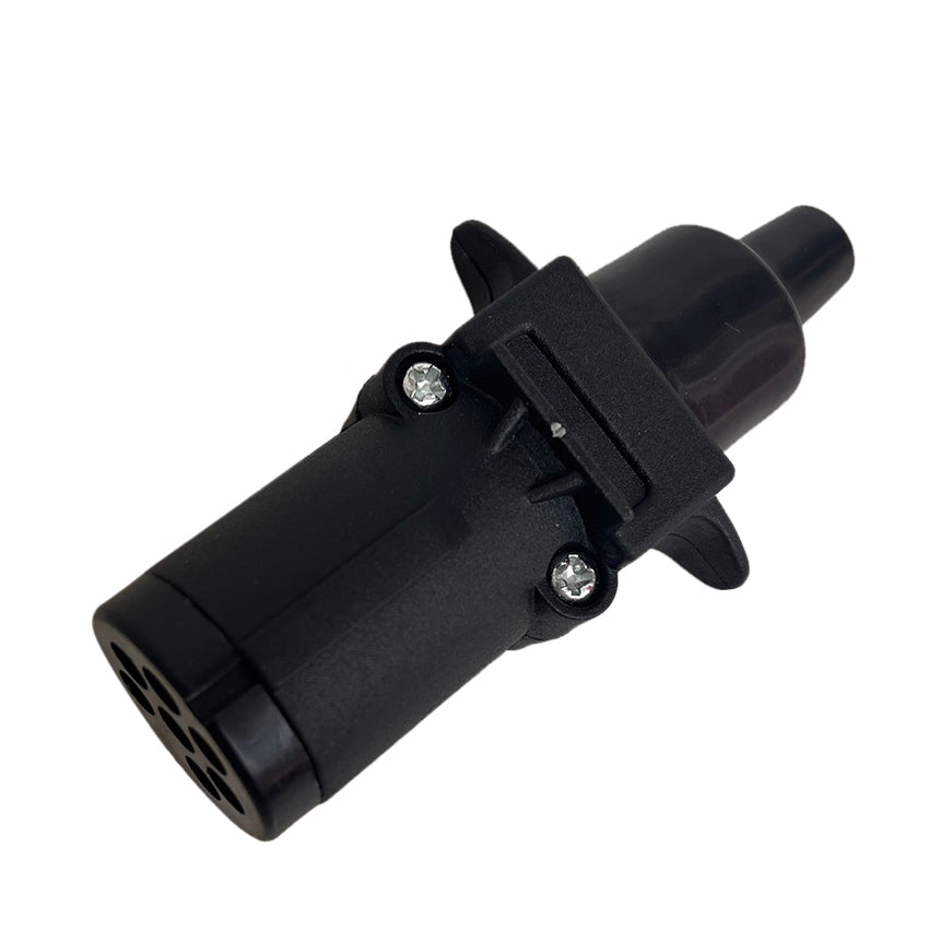 7P Ronde plastic stekker 12V