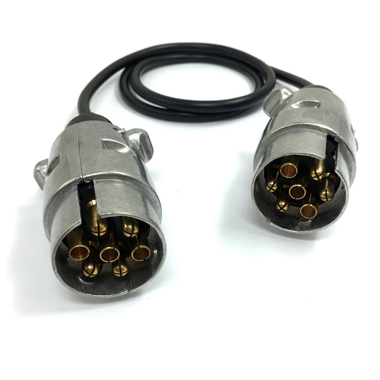 2*7P Alu stekker RVV-kabel