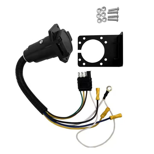 RV american trailer connector plug 4 way naar 7 way trailer adapter