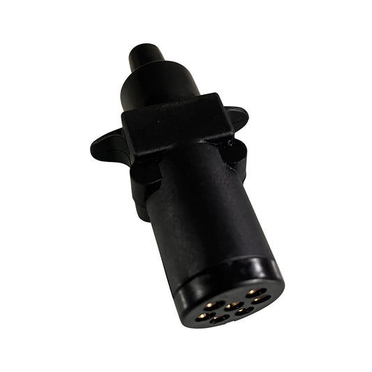 7P Ronde plastic stekker 12V