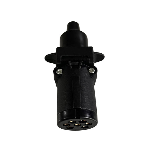 7P Ronde plastic stekker 12V