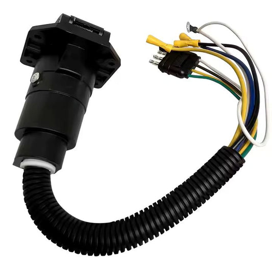 RV american trailer connector plug 4 way naar 7 way trailer adapter