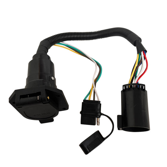 7-pins, 4-pins aanhangwagen stekker socket 12V