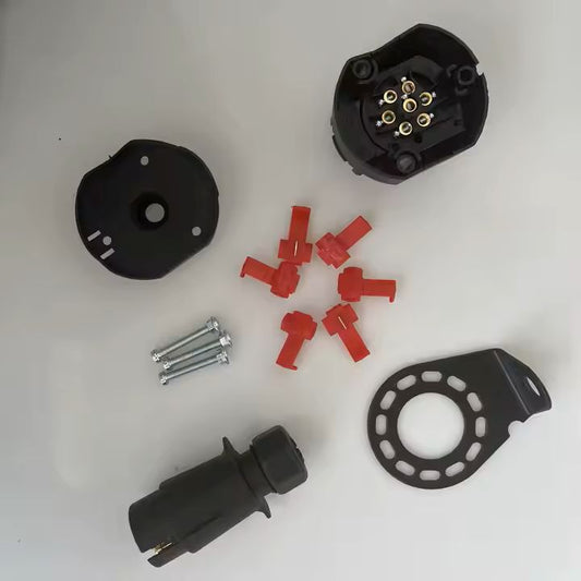 7 polige set connector en stekker